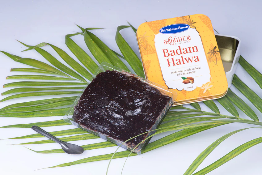 Karupatti Badam Halwa